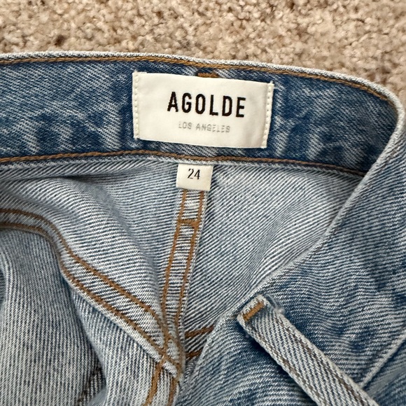 Agolde 90’s Cropped Denim - Picture 3 of 4
